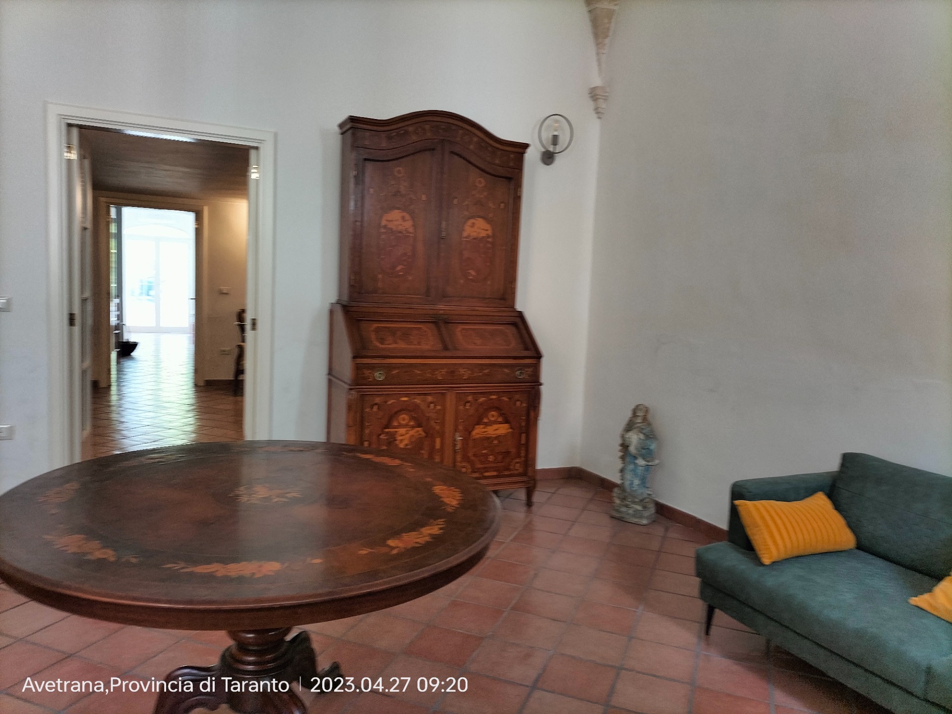 Stanza padronale d'ingresso/ Main room at the entrance